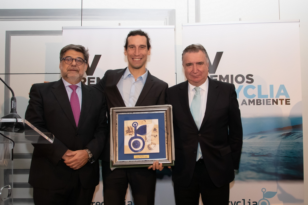 Pedro Romero en los IV Premios Recyclia de Medio Ambiente 1