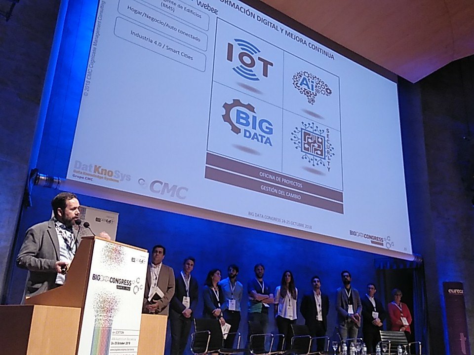 Juan Francisco García Grupo CMC Big Data Congress BCN