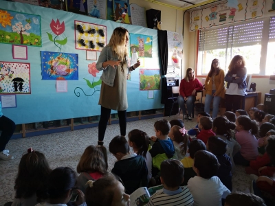 Reciclaje de pilas en los colegios para reforestar Huelva